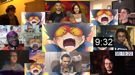 animarmtv|Gurren Lagann Episode 08 REACTION MASHUP .